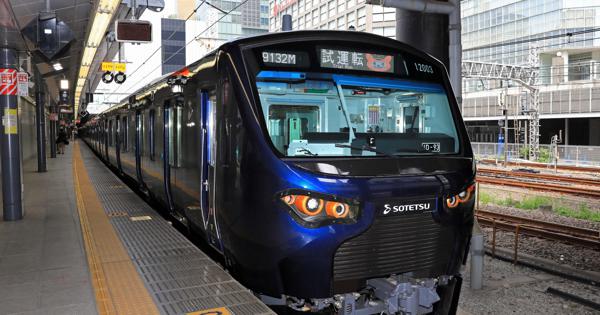 相鉄12000系 JR直通試運転 品川駅8番線折り返し