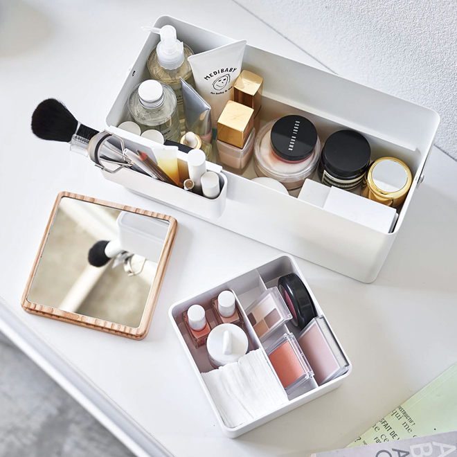 無印良品週間 時短 になる メイク道具の収納めがねとかもめと北欧暮らし