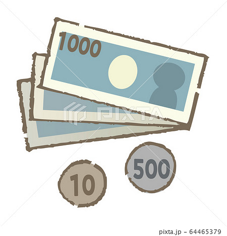 日本のお金 イラスト素材5868076- フォトライブラリ