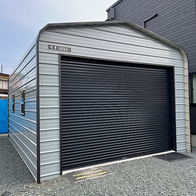 木製ガレージはシャッターが重要PANELHOUSE