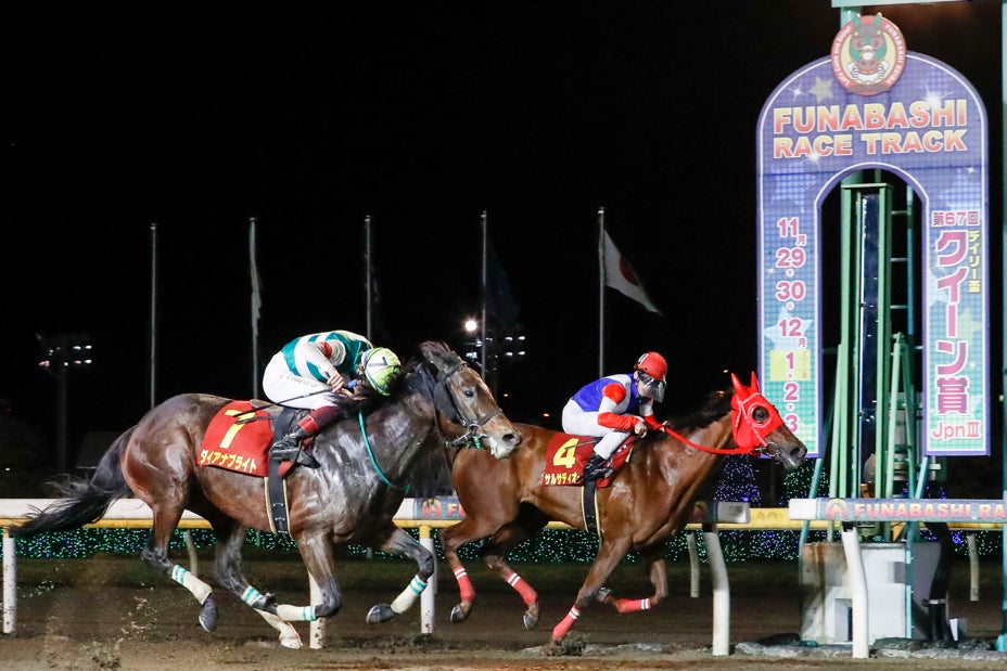 トロワボヌール クイーン賞 船橋競馬場 現地単勝馬券 記念馬券