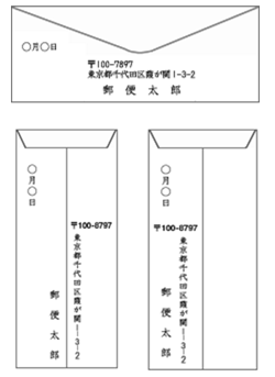 封筒への自分の住所書き方 横書きなど裏面差出人の具体例をご紹介！じんさん、それなに