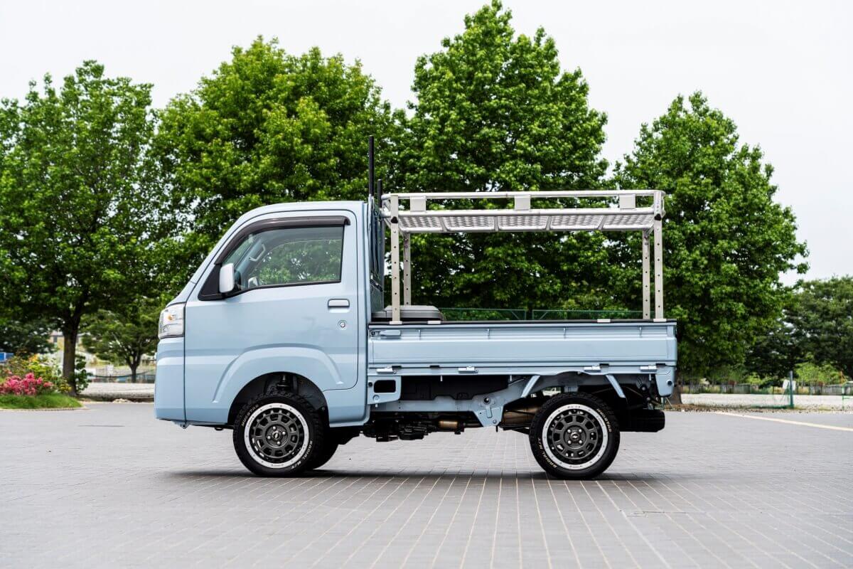 ラインナップ・料金軽トラの荷台をカスタムしてキャンプするならランプス