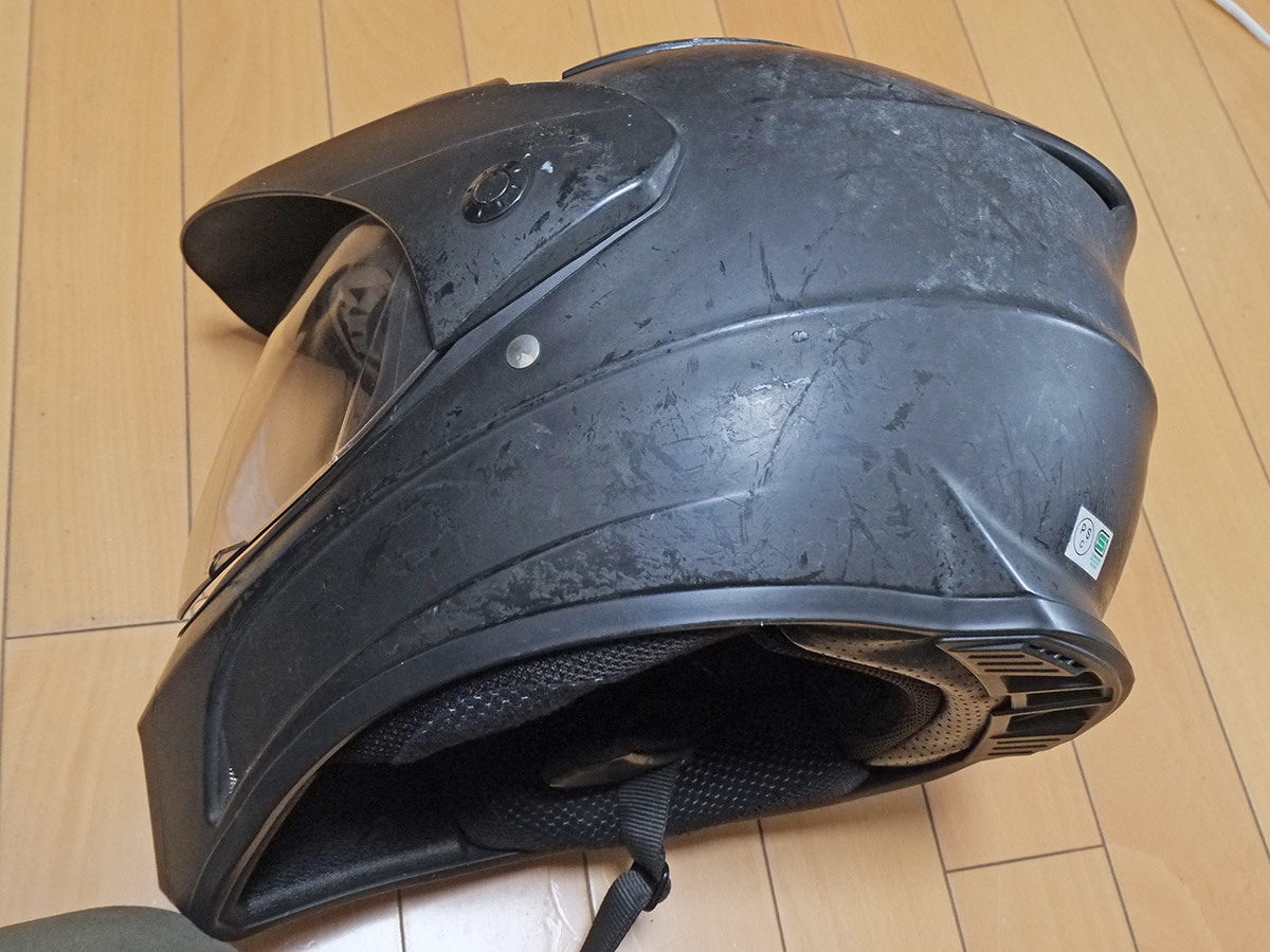 バイクのキズとの格闘記 - 撮ったり 食べたり 走ったり