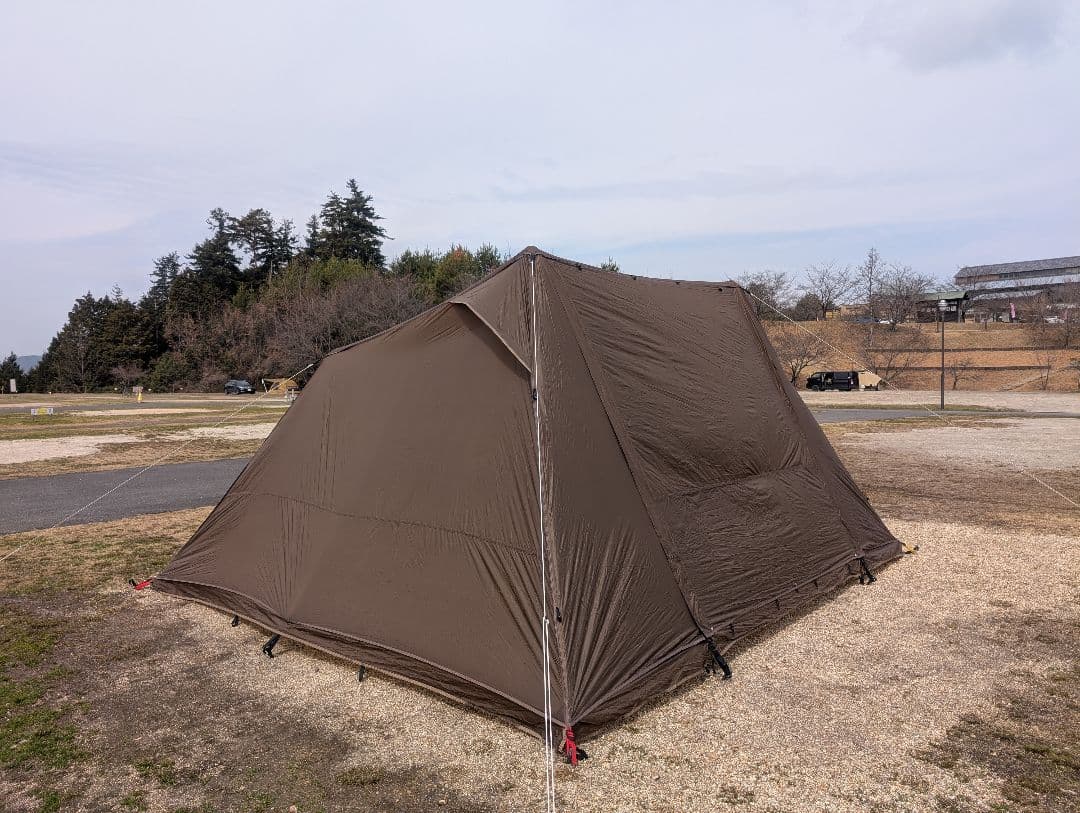 DODのヨンヨンベースを使ってソロキャンプ。商品レビュ