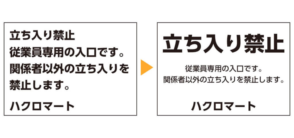 製作事例6 お祭り開催に伴う交通規制の捨て看板のぼり＆看板SHOPのブログ