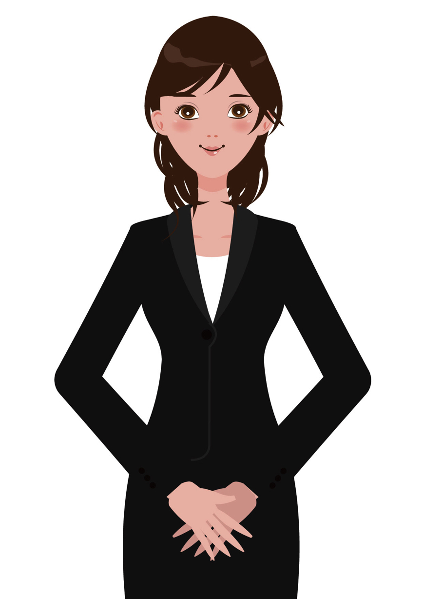 無料イラスト指し棒を使って説明する女性会社員パブリックドメインQ：著作権フリー画像素材集