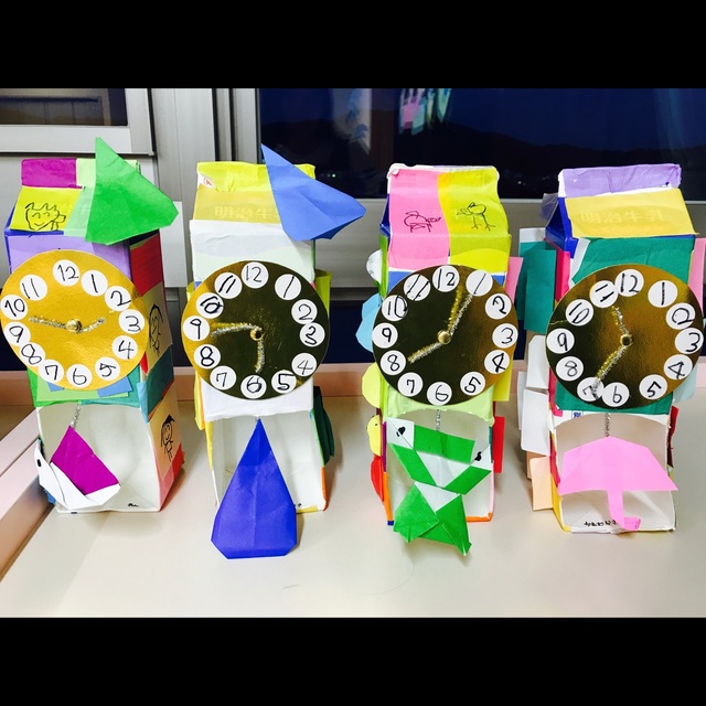 割りピンで針の回る時計』せいさくっと