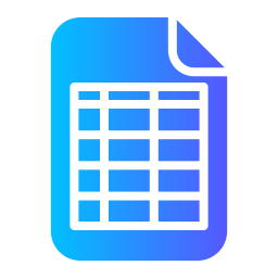 スプレッドシートのアイコンイラストフリー素材透過、PNG画像、ベクトル、PSDと無料ダウンロード Pngtree