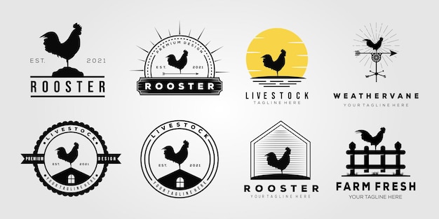 揚げられた鶏のロゴ ロゴタンク 企業・店舗ロゴ・シンボルマーク格安作成販売