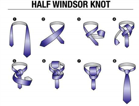 周りと差が出る おしゃれなネクタイの結び方_セミウィンザーノット
