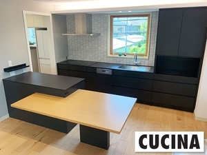 新入荷! クチーナ CUCINA 対面セミフラット システムキッチン 高級人造大理石 W2910 2019年式卸福屋マーケット 商品ブログ