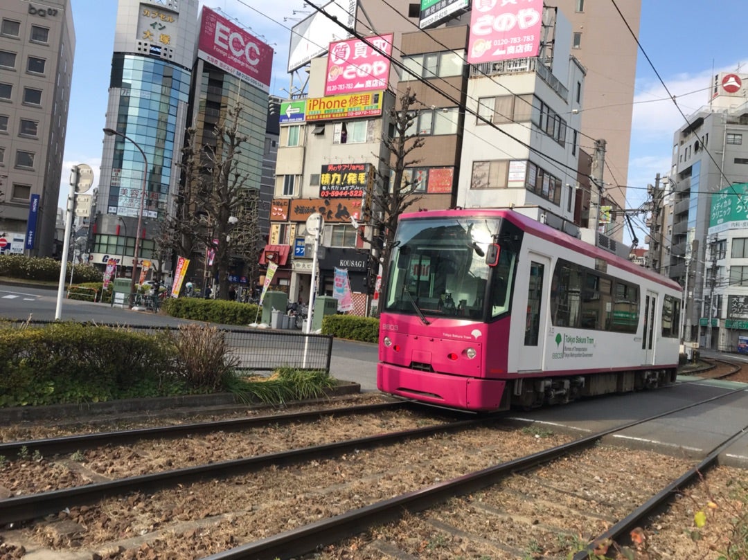 都電荒川線 三ノ輪橋→早稲田東京に残る路面電車