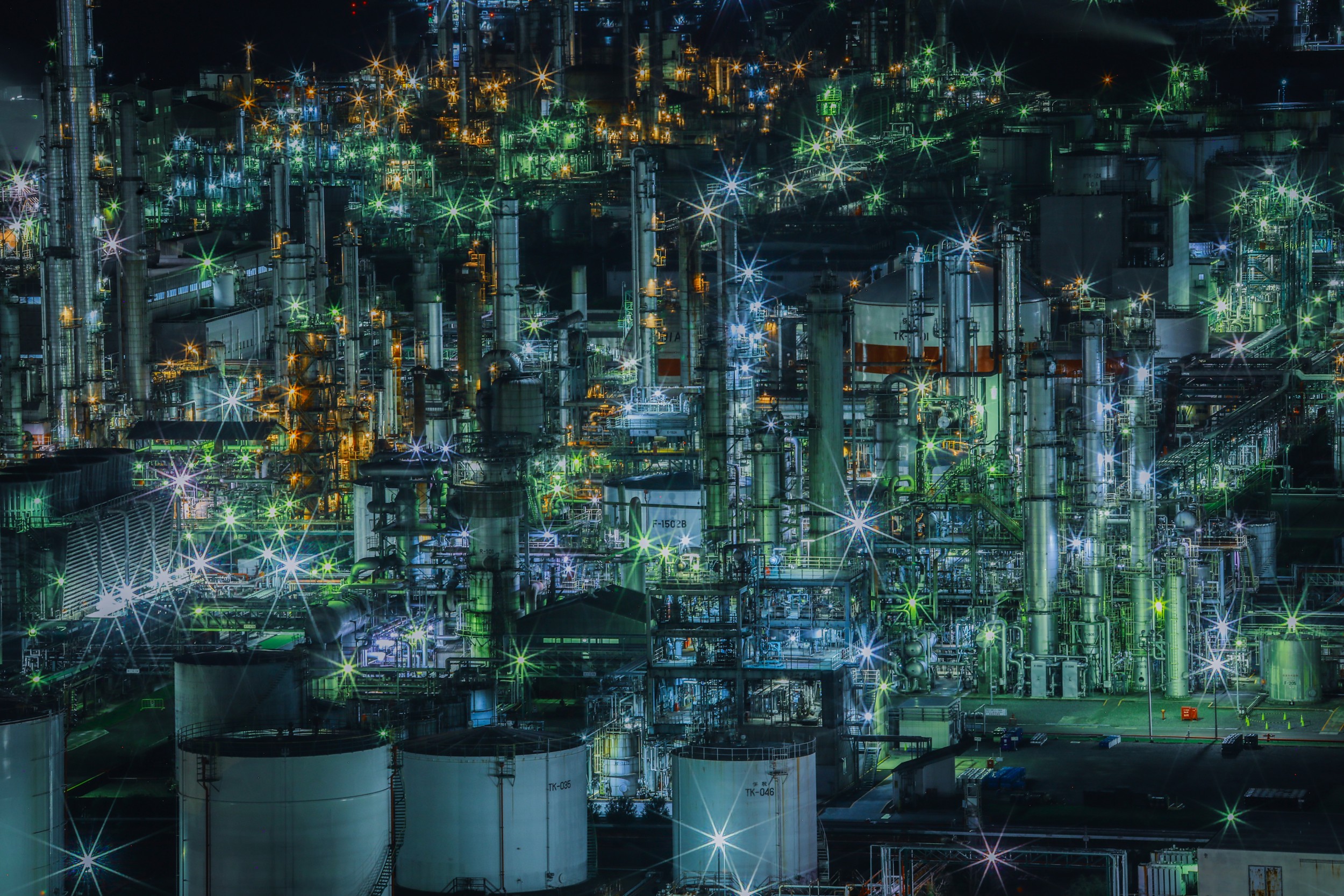 四日市コンビナートの夜景クルーズ グリーン・パワー - 森林文化協会