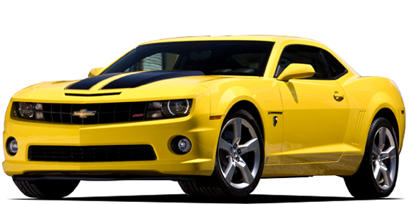 コミックショーで黒い線のシボレーカマロ黄色い車の写真素材・画像素材 Image 173863271