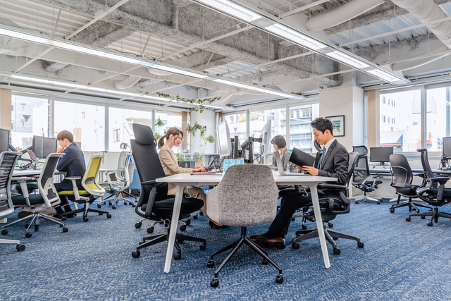 オフィス内装工事でおしゃれな空間を! 流れ・工事すべきエリア・コツとはオフィスづくりのコツ アスクル みんなの仕事場