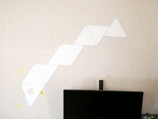 Nanoleaf Shapes Hexagons レビュー。LEDパネルで創るモダンインテリア。Tsukishiro.blog