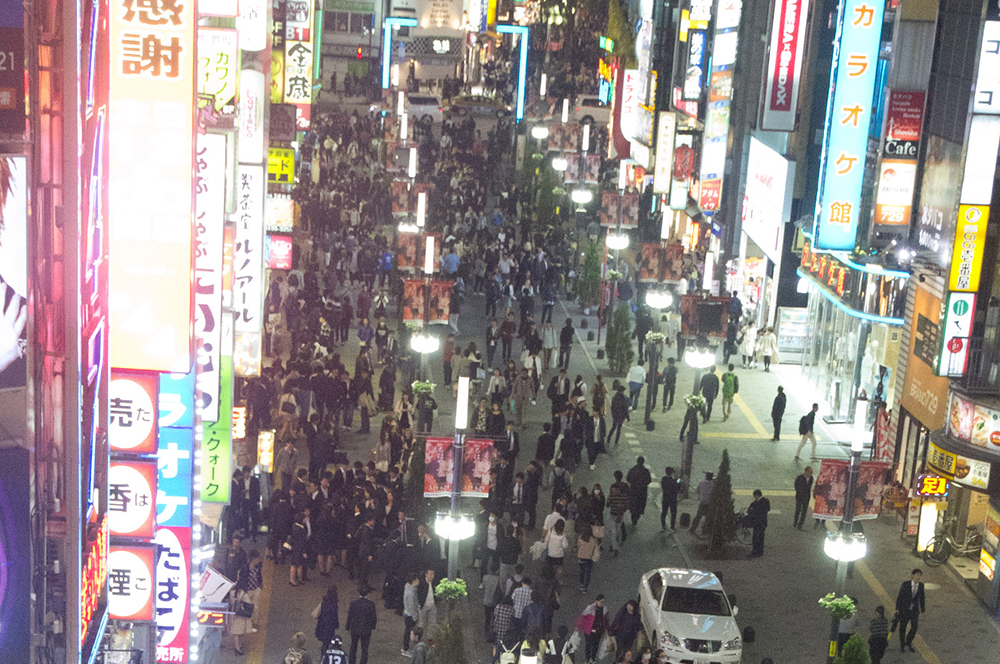 東京一のラブホテル街 新宿・歌舞伎町 |