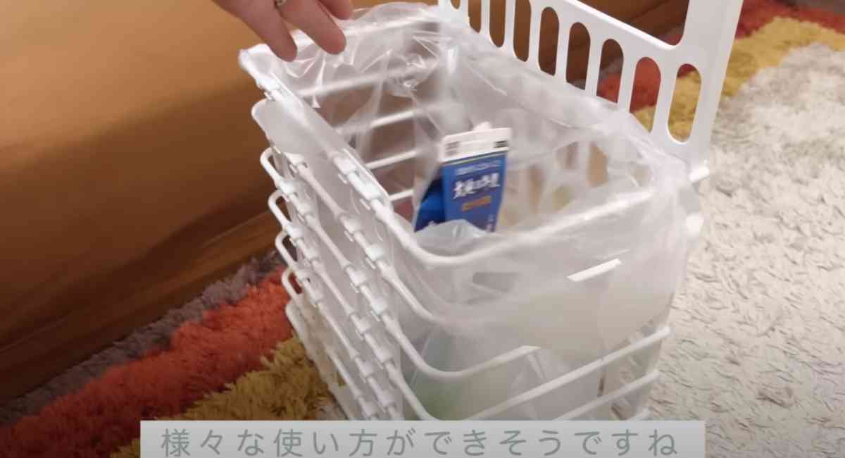 DAISOで作れる大きめゴミ箱のDIY 100均アイディア収納