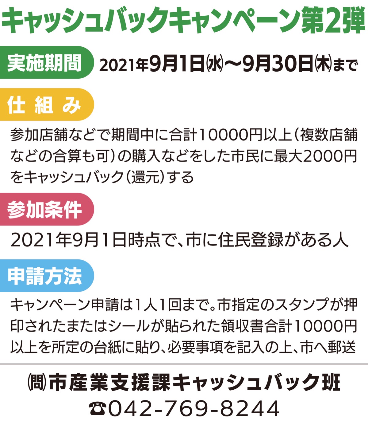 さがみはら39(サンキュー)キャッシュバックキャンペーン – 橋本商店街協同組合