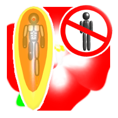 入口専用 出口専用 進入禁止マーク の貼紙フリー貼り紙のペラガミ.com