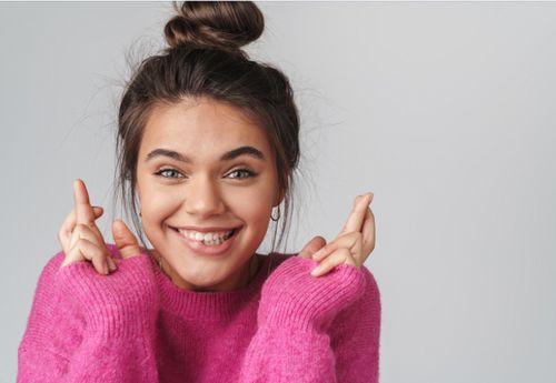 グッドラック 指のイラスト素材 - PIXTA