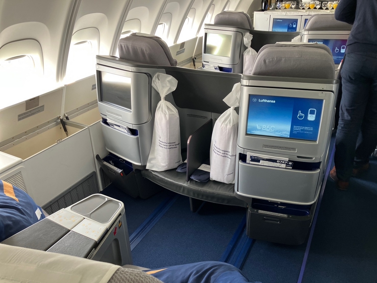 ルフトハンザ航空 ビジネスクラス搭乗記 B747 A350 A340