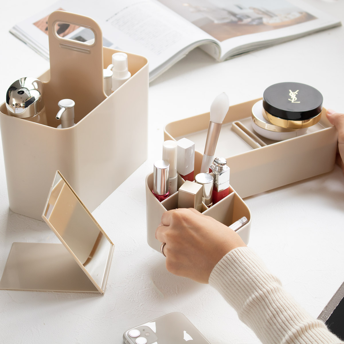 楽天市場 北欧 暮らしの道具店 メイクボックスメイク道具・ケアグッズ ：美容・コスメ・香水の通販