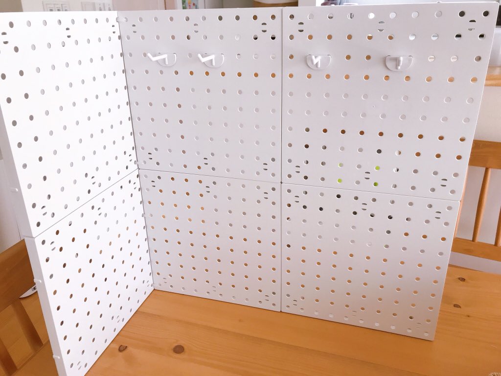 ダイソー パンチングメタル アルミ板 のパーツレビューソニカ わや３みんカラ