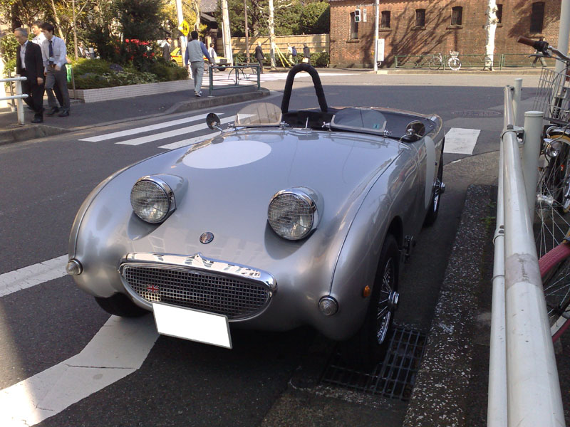 60y AUSTIN HEALEY SPRITE Mk-Ⅰ カニ目LEAF GARAGE リーフガレージ