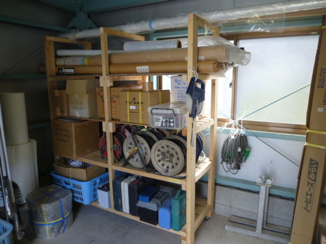 電設会社の倉庫整理