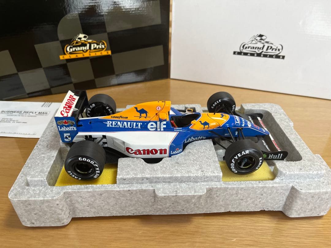 ☆PMA 1 43 F1 ケース 3個セット MSC B193B FW14B マンセル・パトレーゼ☆