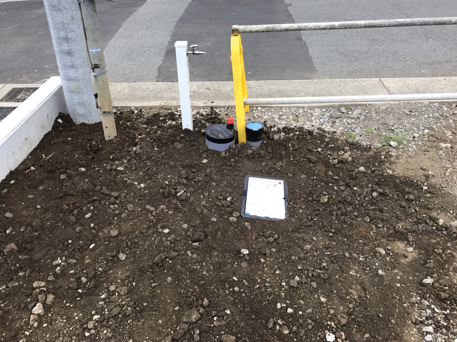 工事用仮設水道・千葉市水道局 -有 内設備工業・千葉の水道屋さんの工事日記