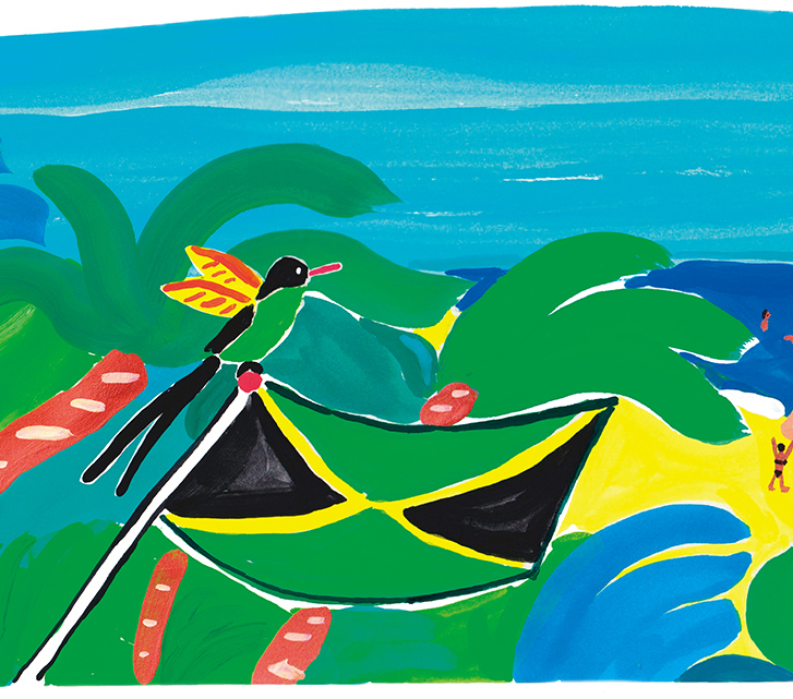 グラフで見る! ジャマイカのGDPと人口の推移 人口と一人当たりGDP ドル名目年ベース出所 国連 National Accounts AMA