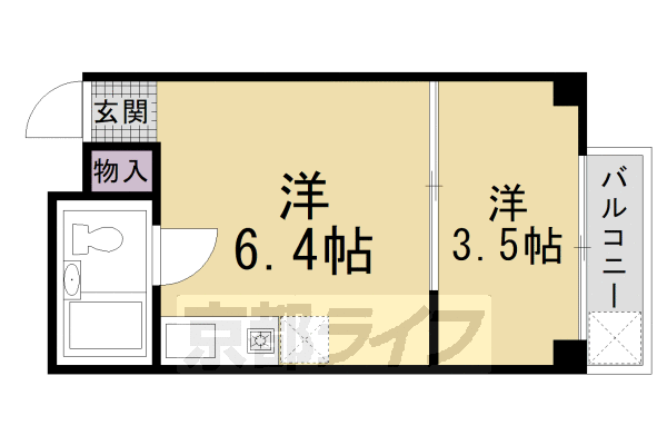 インペリアル トパーズ | 福住駅徒歩8分、西岡五条１丁目の1LDK賃貸マンションです。 |