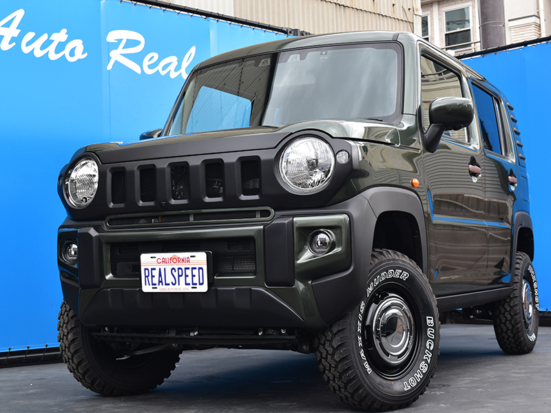 スズキ新型「ハスラー」“真っ黒フェイス”×本格四駆の「オフロードスタイル」登場！ 新型「タフワイルド」カスタム仕様とは？Infoseekニューススズキ純正 ハスラーSUZUKI HUSTLERフロントデカール 色：ブラック 柄：スタイリッシュタイプフード フロン