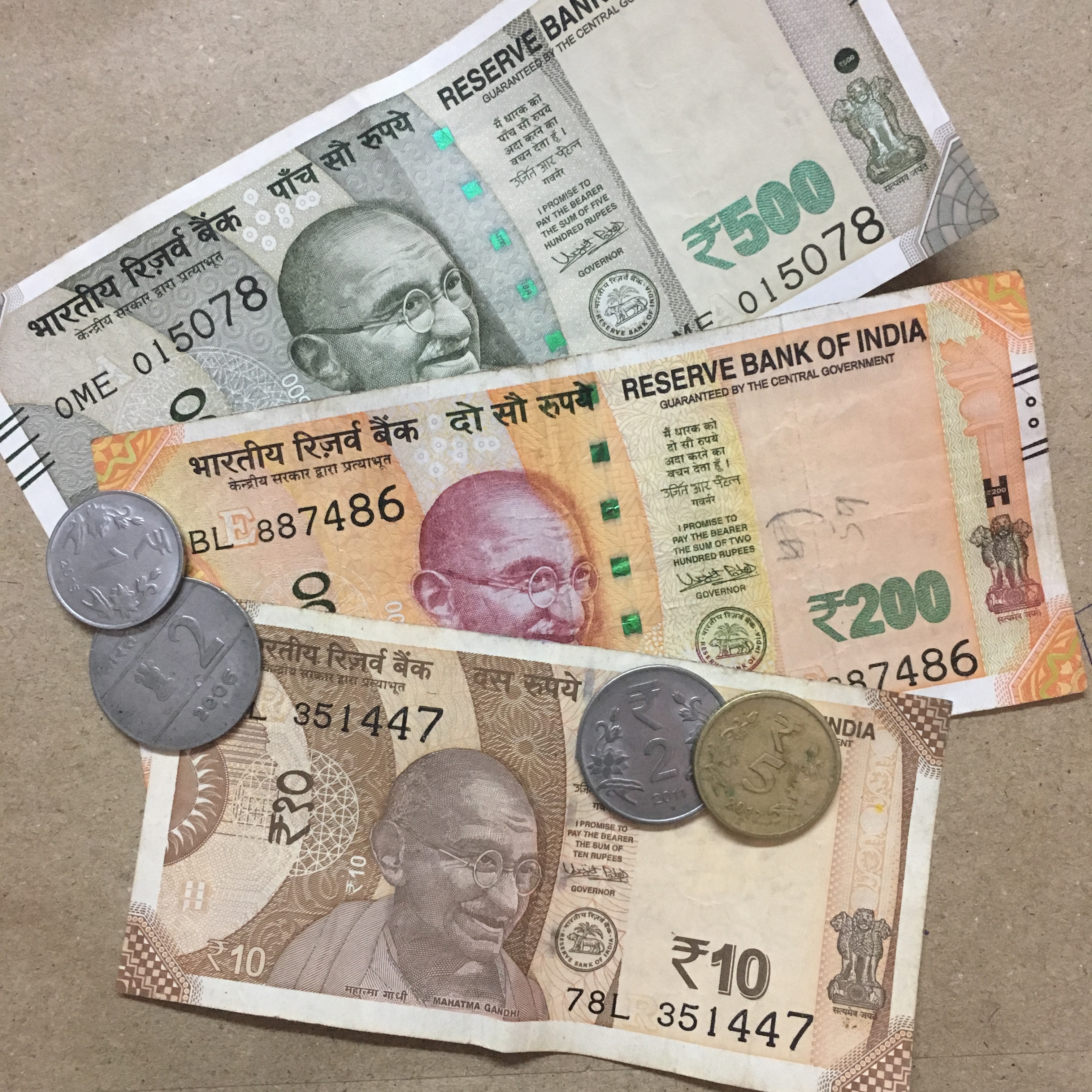 インド・コーチンで米ドルを両替。日本円もOKだけど割高でしたKumi-Log