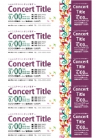 クーポン 印刷デザイン-美容サロン向けおしゃれチケット作成Rayer.jp