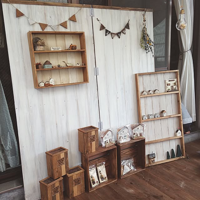 イベント用レジ台！ 持ち運びできるレジ台です。簡単にセットもでき、細々した物も隠せます。今回、お店もされてる方でしたので、お店でも使ってくれてるそうです！イベント什器 レジ台 什器 組み立て式 持ち運び 1人で設置 木工 俺の木工 オーダー minne zakkayadoor