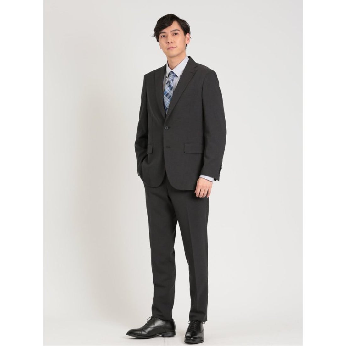 スーツ メンズ 上下セット 二つボタン ビジネススーツ スリム 黒 グレー ネイビー 大きいサイズ S-4XL 3色生活雑貨インテリ雑貨、店舗用品の通販サイトcmall