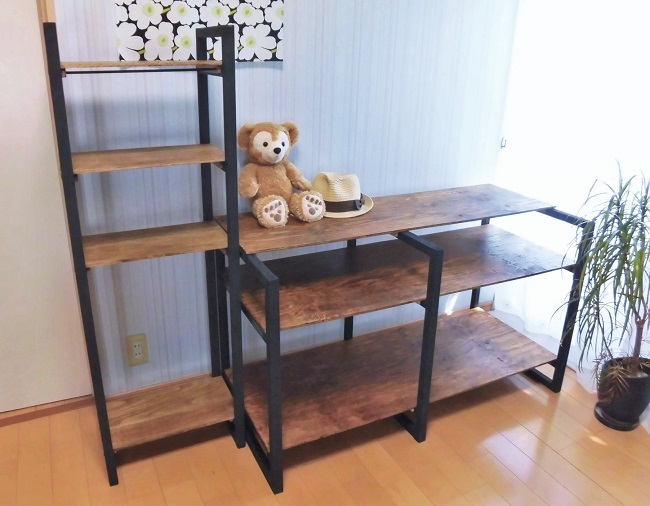 手作りイベント用の什器を制作中.:*:・'°☆ ～アクセサリーのディスプレイ ～その2』