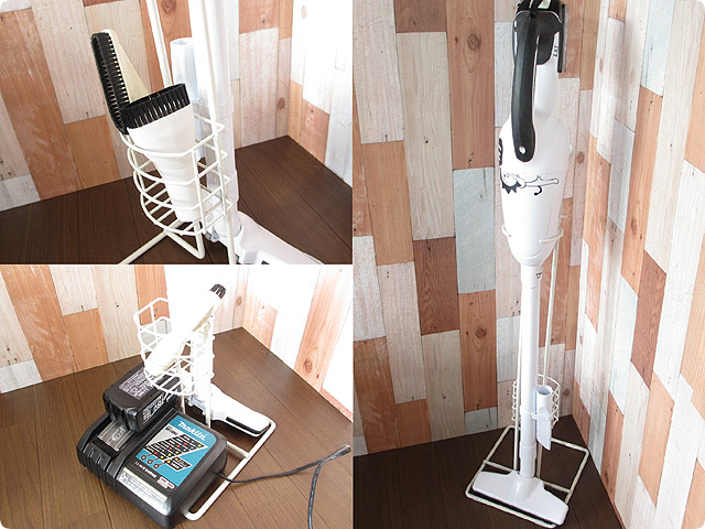 DIY 掃除機スタンドのインテリア・手作りの実例RoomClip ルームクリップ