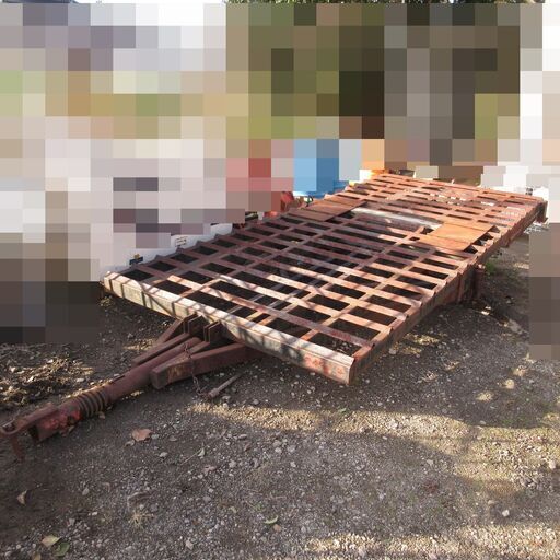 ☆トラクター牽引トレーラー☆4t積み☆農業作業機械☆建設機械