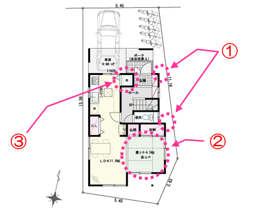 二世帯住宅40坪の間取りを紹介！完全分離・一部共有・完全共有の魅力とは注文住宅なら建築設計事務所フリーダムアーキテクツ