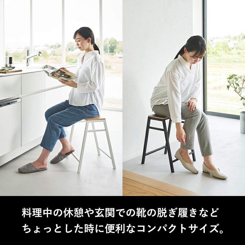 キッチンに椅子を置いてみる。キッチン会議