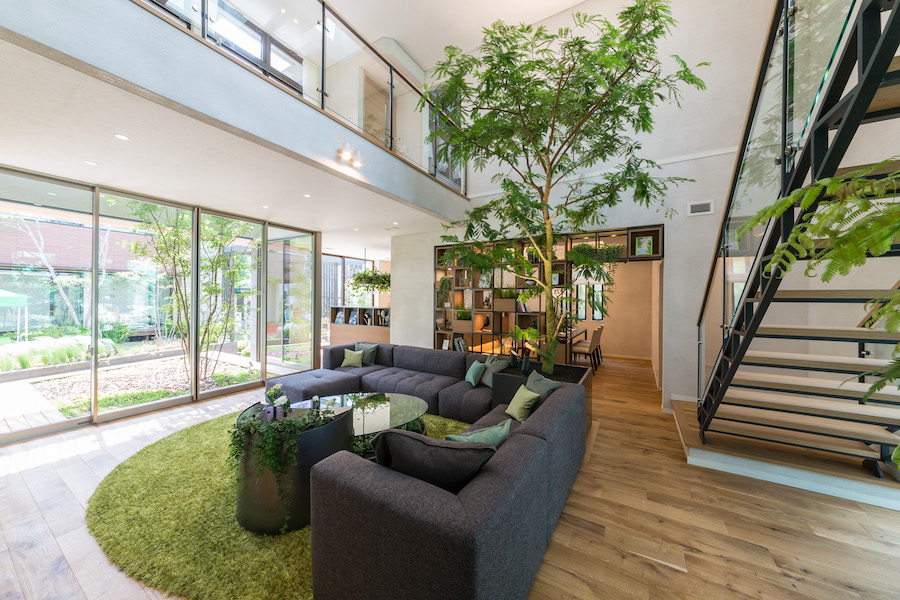 中庭のある家のメリットとコストに関する考え方 - 一宮・岐阜の新築・注文住宅 シンプルノート なら三協建設株式会社