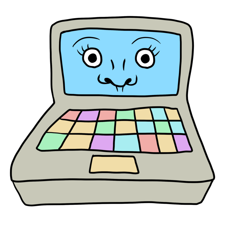 マウスのおしゃれなカラー別ノートパソコン