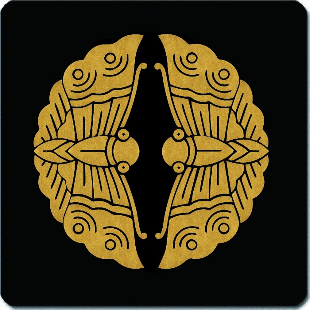 大谷吉継の家紋、対い蝶 イラスト素材6934944- フォトライブラリ