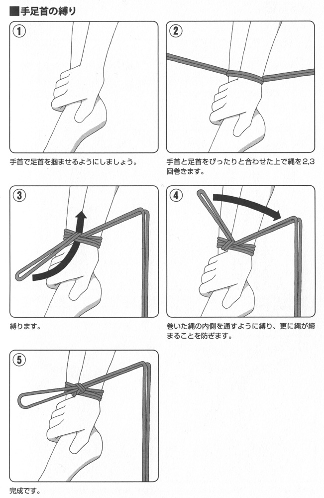 緊縛の種類 | 「緊縛の方法・やり方」