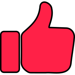 いいね」アイコン・イラストのフリー素材 商用可